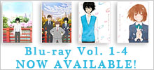 Blu-ray Vol.1-4 Now Available!!